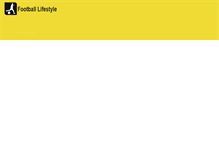 Tablet Screenshot of footballlifestyle.com